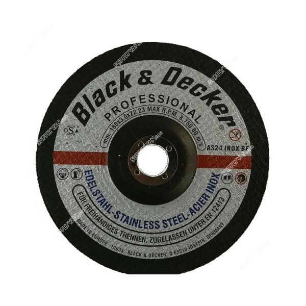 Black & Decker Stainless Steel Cutting Discs AS17907N-AE Thumbnail 0