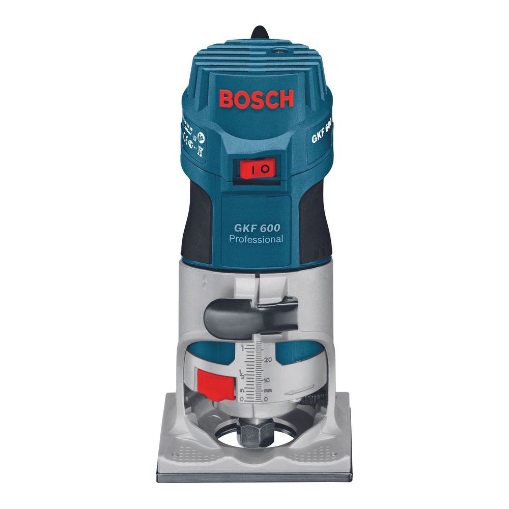 Bosch 220V Professional Palm Router, 6.35mm Collet, 600W, upto 8mm