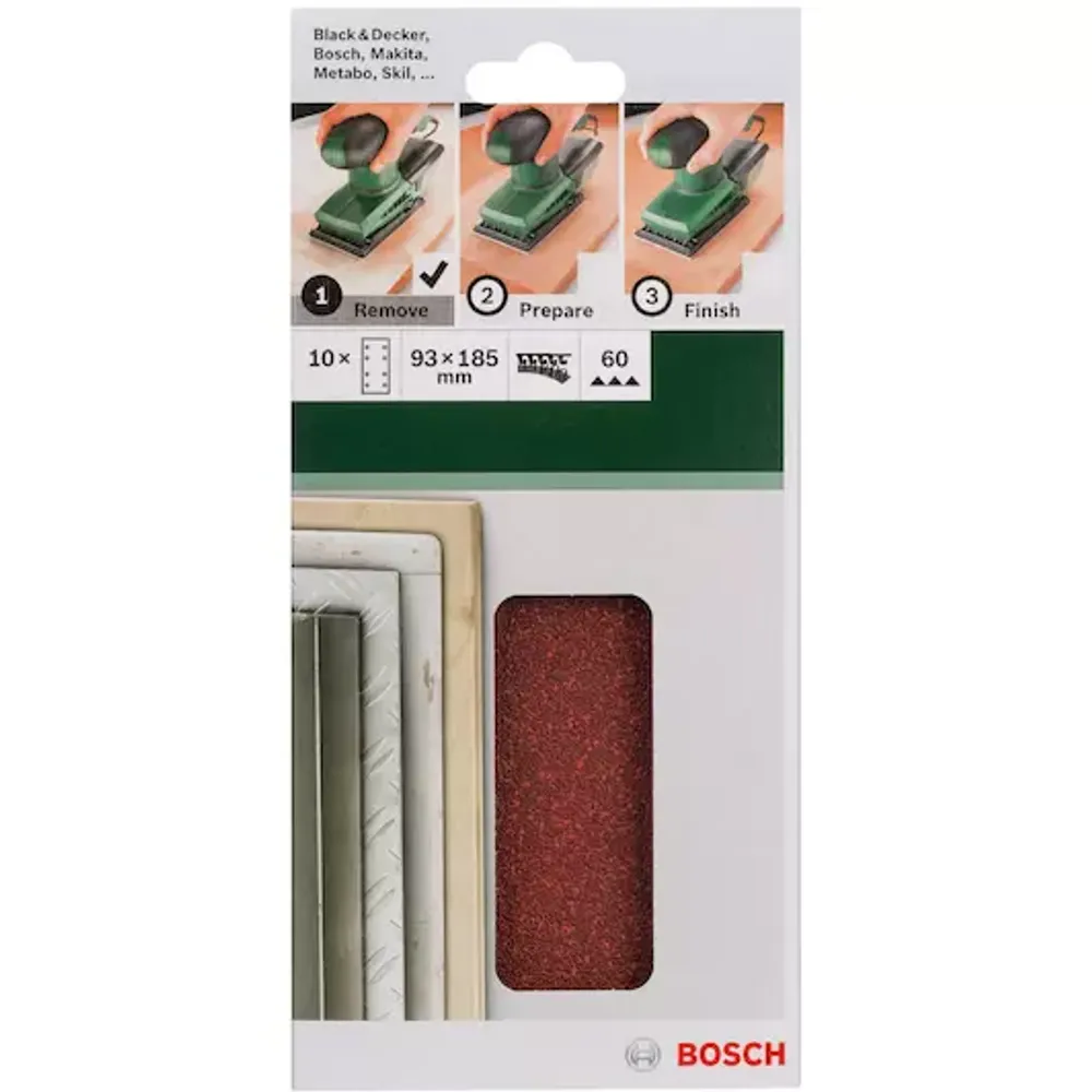 Bosch Sandpaper Sheets PTW2609256A82 Thumbnail 1