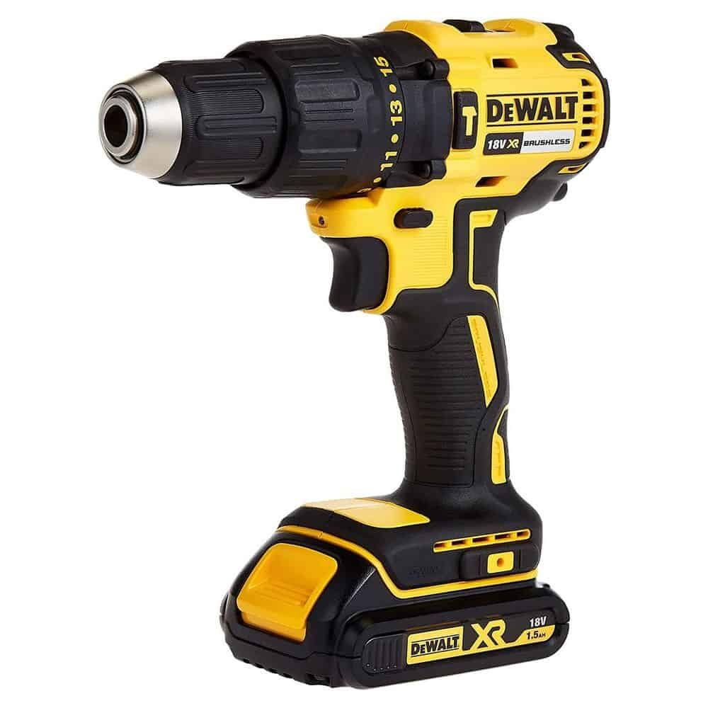 Dewalt 18V Cordless Hammer Drill Driver, 13mm, Brushless Motor, 500/