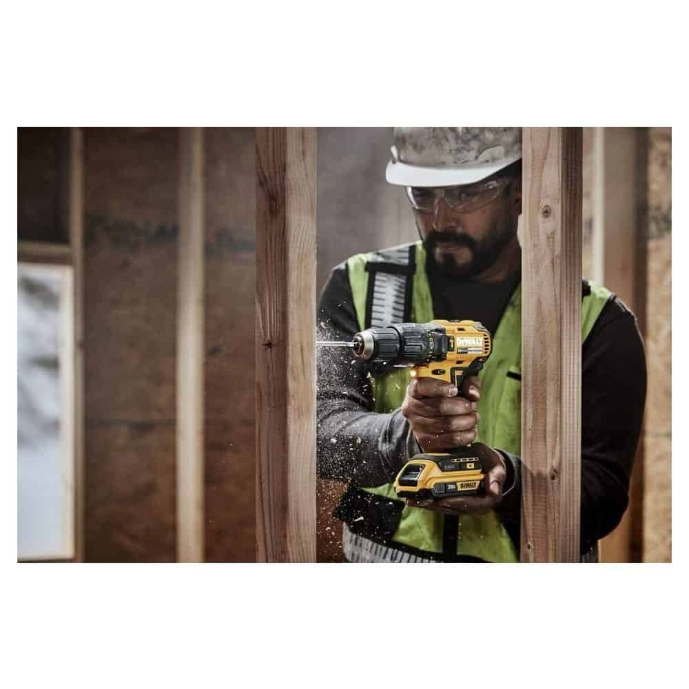 Dewalt 18V Cordless Hammer Drill Driver, 13mm, Brushless Motor, 500/