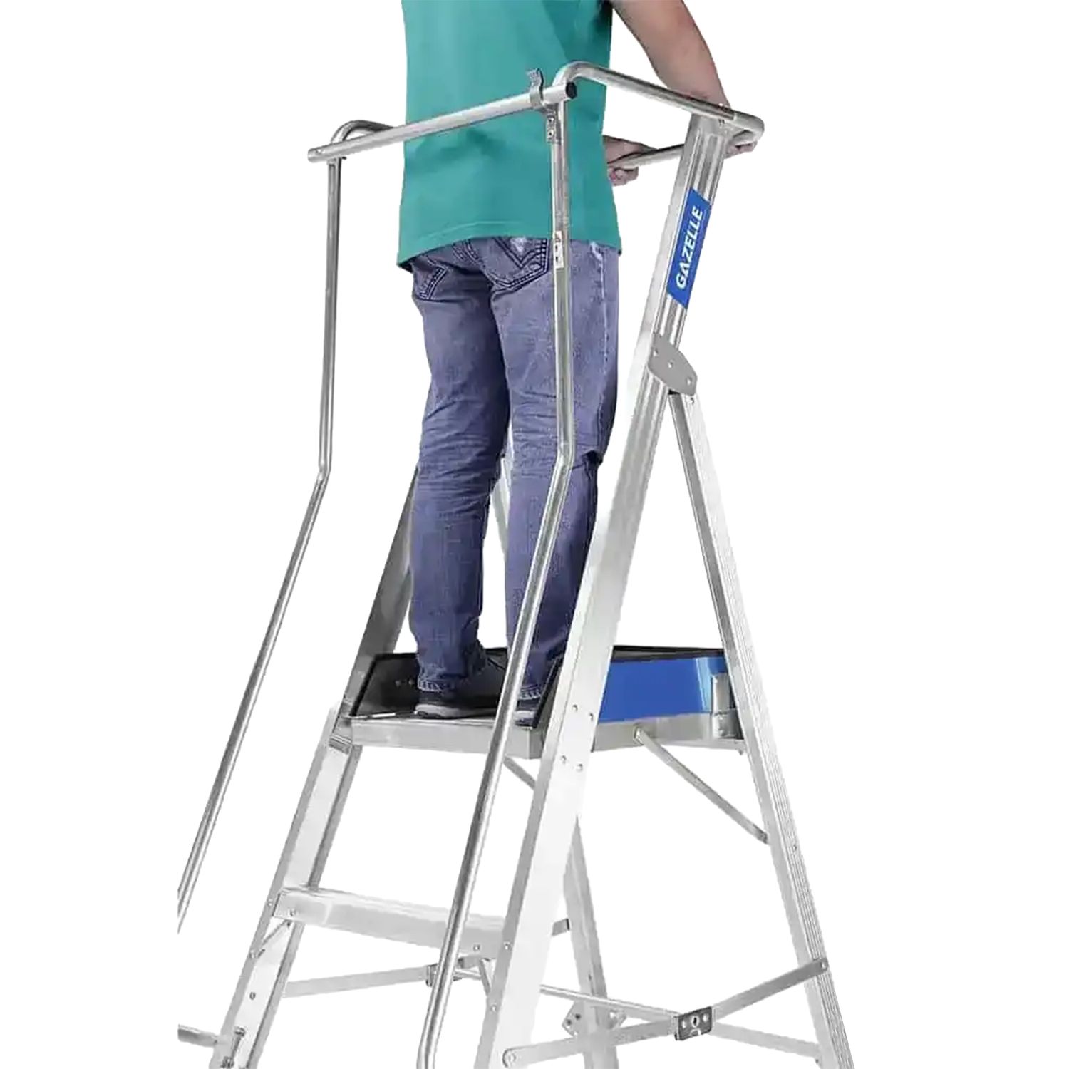 Gazelle Aluminium Platform Ladders G5704 Thumbnail 4