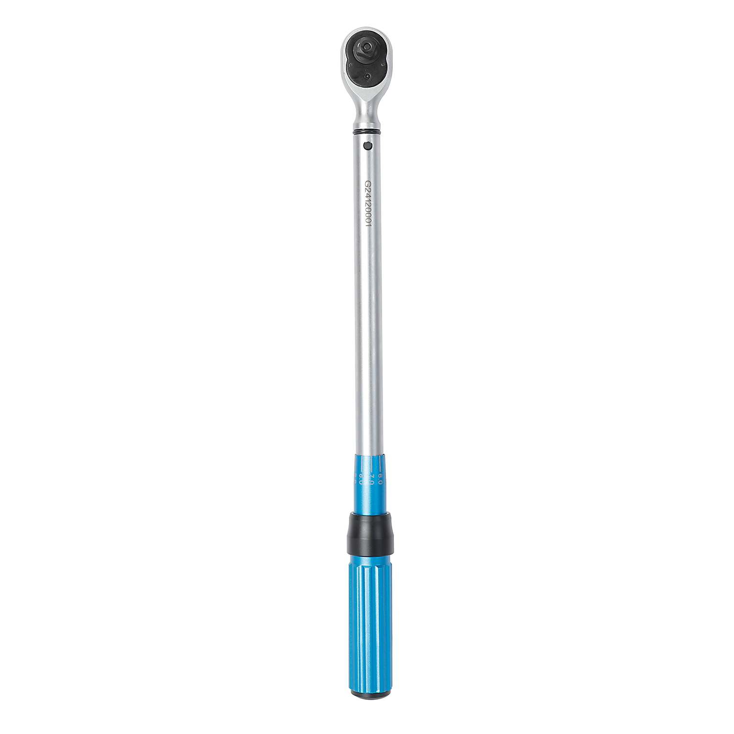 thumbnail image 2 of ZKTOOL 1/2-Inch Drive Ratcheting Torque Wrench 40-220Nm - Adjustable Click Type 520mm 2 of 6