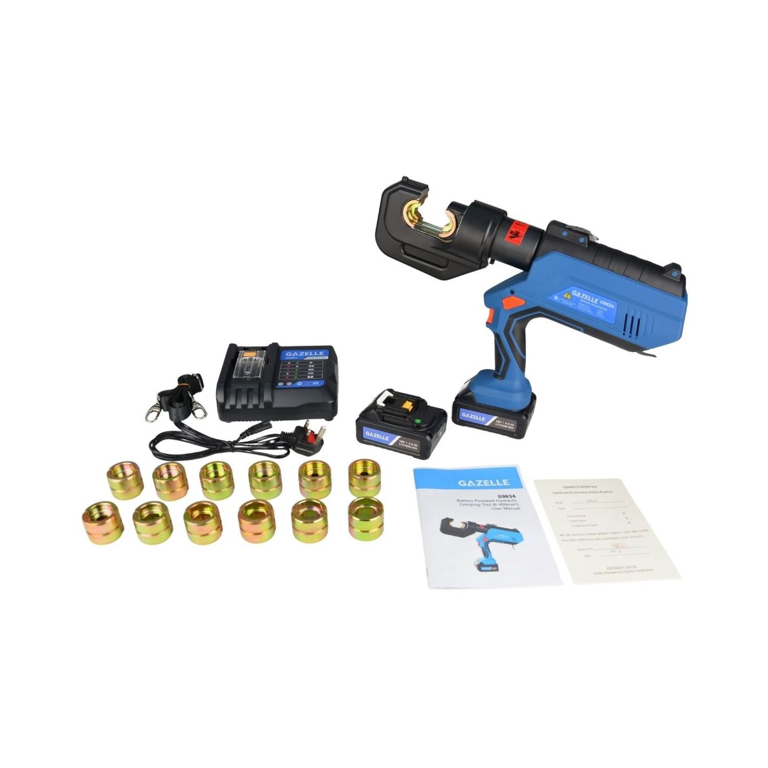 Gazelle Cordless Hydraulic Crimpers G9634 Thumbnail 7