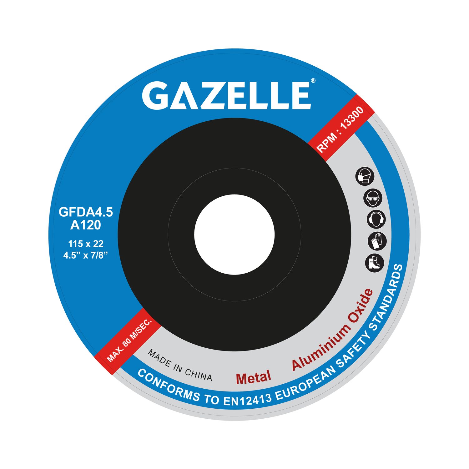 Gazelle Flap Discs GFDA45120G Thumbnail 0
