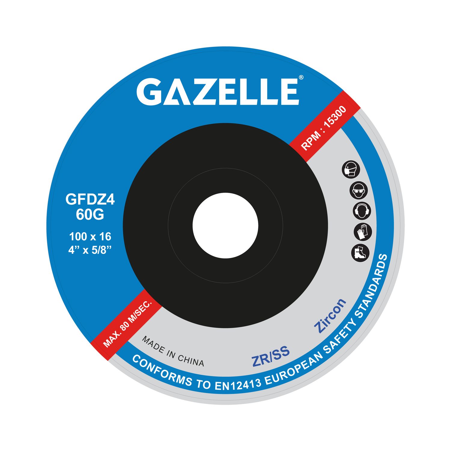 Gazelle Flap Discs GFDZ460G Thumbnail 0
