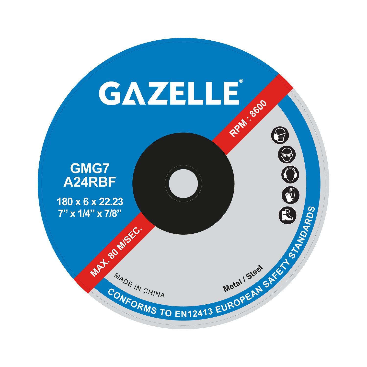 Gazelle Metal Grinding Discs GMG7-Rapid Thumbnail 0