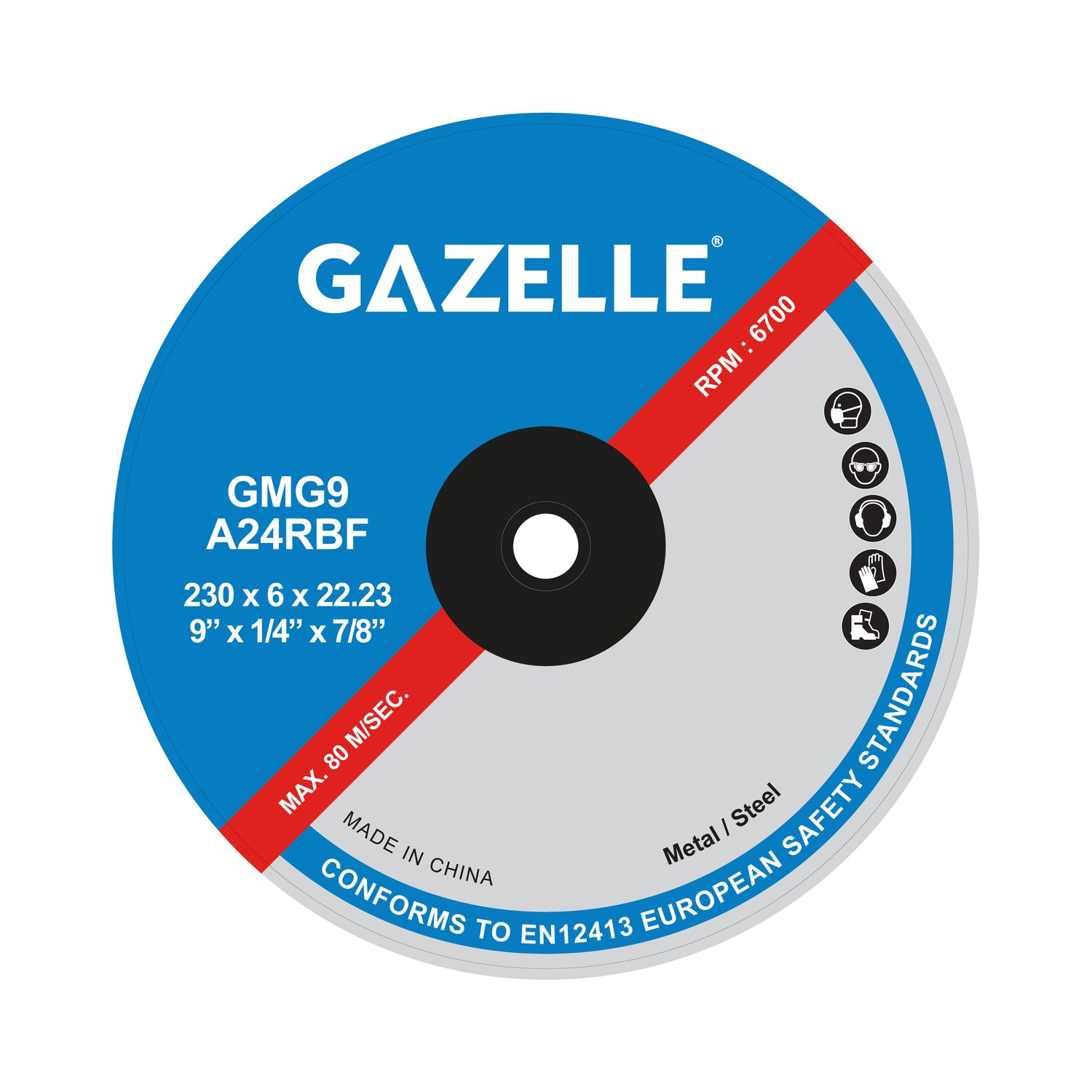 Gazelle Metal Grinding Discs GMG9-Rapid Thumbnail 0