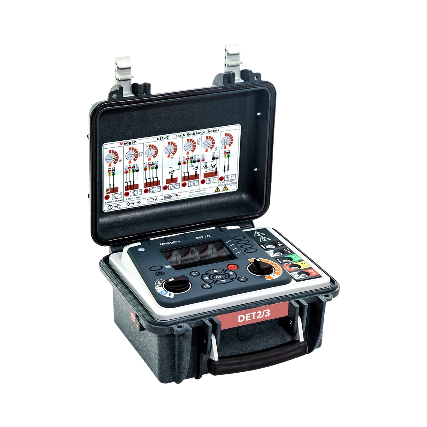 Megger Earth Ground Testers DET2/3-KIT Thumbnail 0