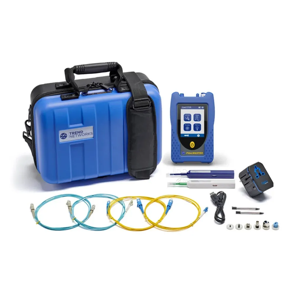 Trend Networks Cable Tester FiberMASTER Quad OTDR Thumbnail 2