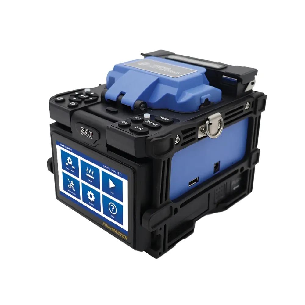 Trend Networks Cable Tester FiberMASTER S40 Adaptive Clad Alignment Fusion Splicer Kit