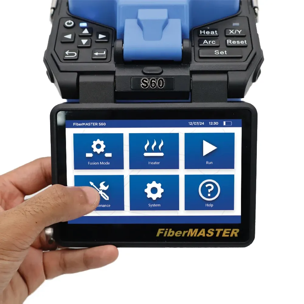 Trend Networks Cable Tester FiberMASTER S60 Active Core Alignment Fusion Splicer Kit