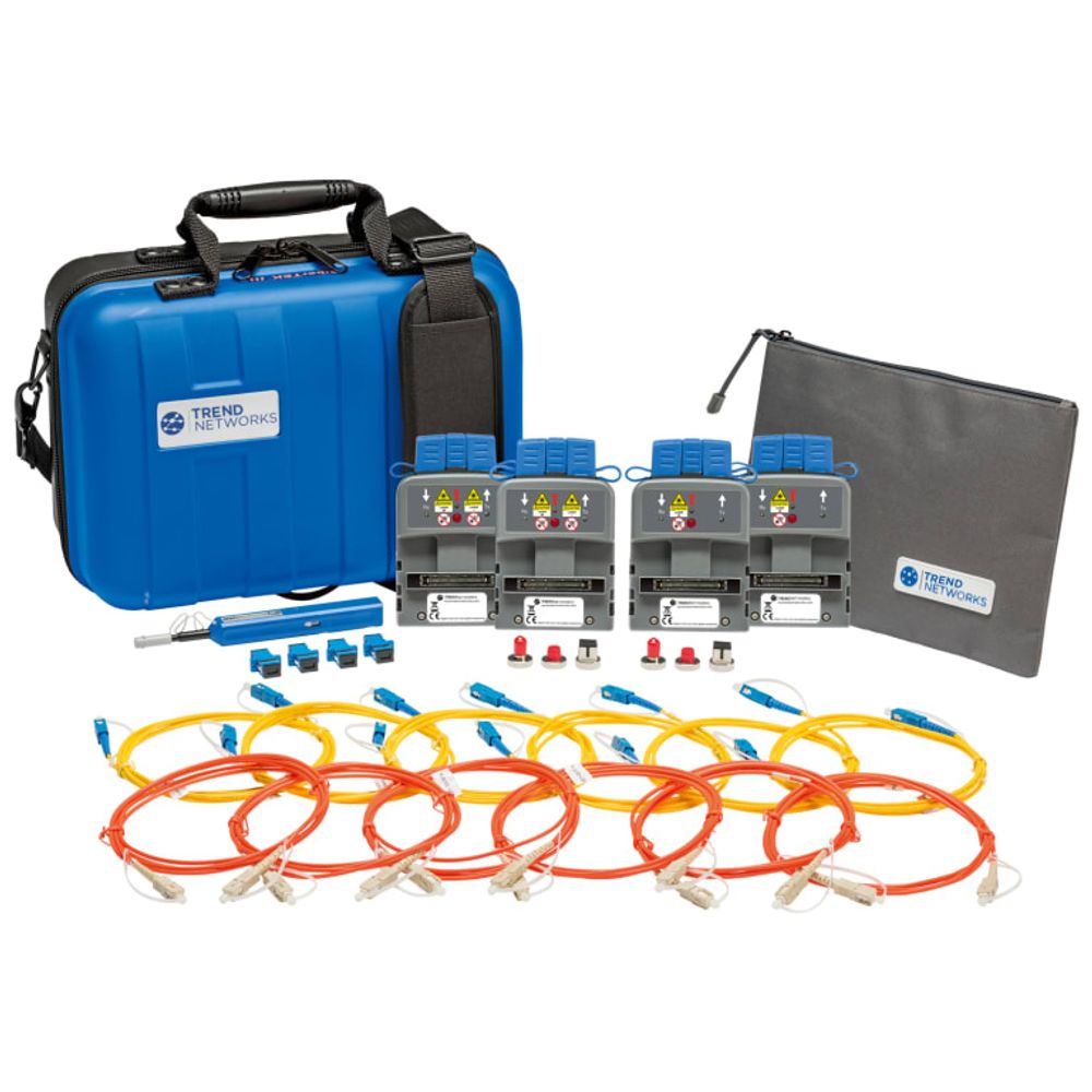 Trend Networks Cable Tester FiberTEK IV-MM LED & SM Laser Kit