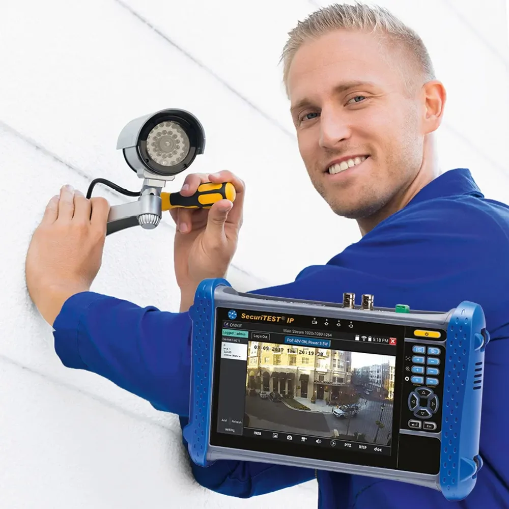 Trend Networks CCTV Tester SecuriTEST IP - Digital/Analog/HD Coax CCTV Tester