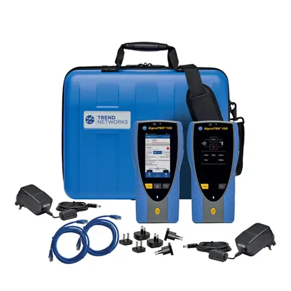 Trend Networks Ethernet Tester SignalTEK 10G CT- excl fibre and network testing