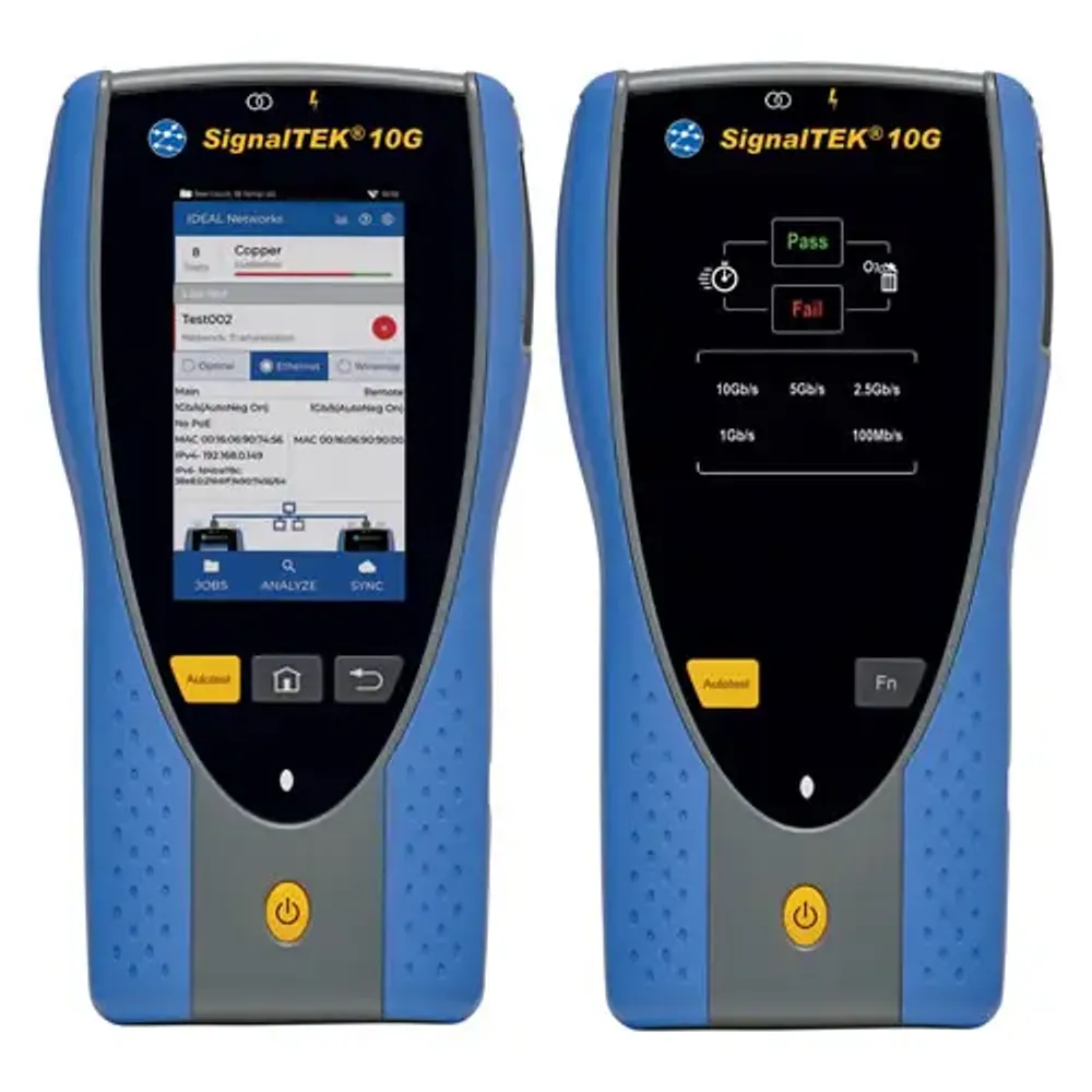Trend Networks Ethernet Tester SignalTEK 10G PRO - with fibre and network testing Thumbnail 2