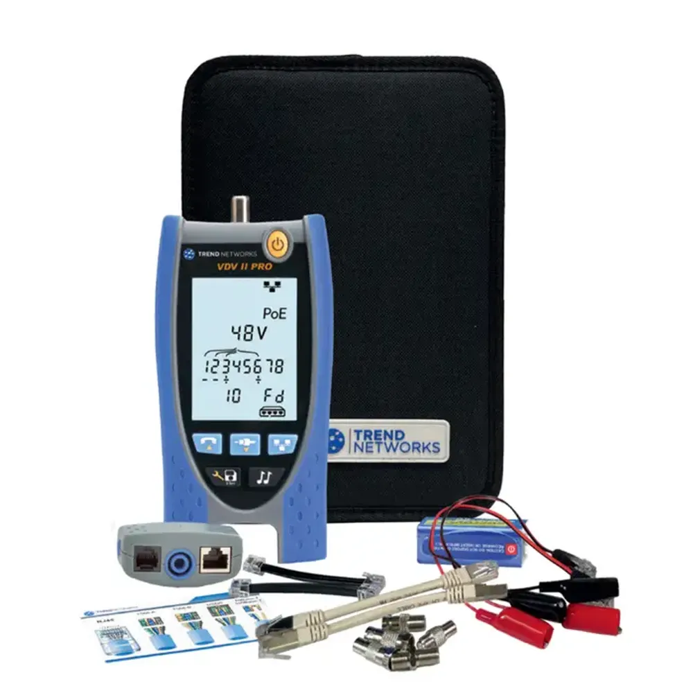Trend Networks Cable Tester VDV II-Pro with AnyWARE Cloud Thumbnail 1