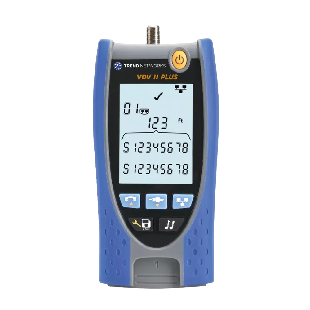 Trend Networks Cable Tester VDV II with AnyWARE Cloud